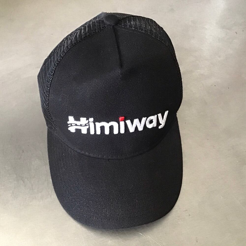 Himiway Bike/Cycle, Mens Black Trucker Ballcap
